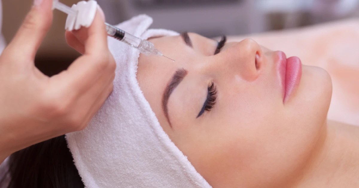 Woman Receiving Restylane Injections In Westfield